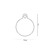 Medalha My Family Charms I Love You na internet