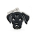 Medalha My Family Friends Black Labrador
