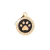 Medalha My Family Glam Pata Preta e Dourada com Swarovski - comprar online