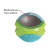 Kong Core Strenght Ball - Brinquedo para cachorro - Chiaradia Pet Store