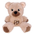 Kong Knots Teddy Urso de Pelúcia Para cachorro Tamanho Médio