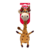 KONG Shakers Bobz Giraffe Médio - Brinquedo para cachorro