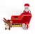 Zippy Paws Burrow Holiday Santa’s Sleigh Trenó do Papai Noel - comprar online