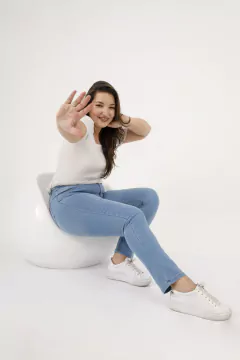 Pantalón Plus Size con Bolsillos - tienda online