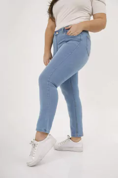 Pantalón Plus Size con Bolsillos
