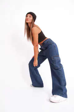 Wide Leg Cargo - URBAN DENIM
