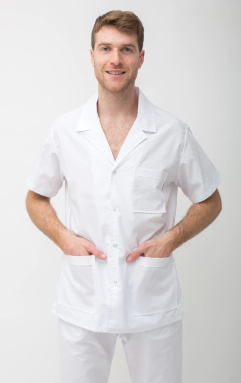 Chaqueta de Hombre Solapa Manga Corta - comprar online