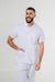 Chaqueta de Hombre Cuello Mao Blanco - comprar online