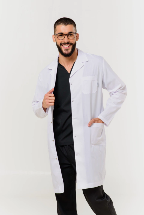 Guardapolvo de Hombre Blanco - comprar online