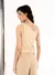 Blusa bege sand wave - OPEN