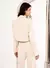 Blazer bege gale - OPEN - comprar online