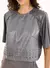 Blusa Feminina De Couro Sintético - OPEN - comprar online