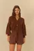 cardigan curto pelinho - Boutique Babeles