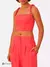 blusa FARM cropped alça detalhada - comprar online