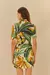 Vestido FARM Curto Franzido Estampado Bananarte - Boutique Babeles