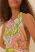 Vestido Cropped Estampado Primavera De Cor - FARM na internet
