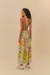 Vestido Cropped Estampado Primavera De Cor - FARM - Boutique Babeles