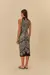 Vestido Midi Estampado Papillon - FARM - comprar online