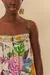 Vestido Cropped Estampado Doce Jardim - FARM na internet