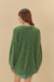 Cardigan Tricot Pelinho Verde Escuro - FARM na internet