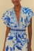 Vestido Curto Chita Porcelana - FARM - loja online