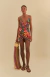 Saia Curta Estampada Bordadeira - FARM - comprar online