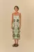 Vestido Midi Estampado Mari - FARM - loja online