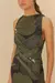 Vestido Tule Estampado Florbela - FARM - loja online