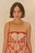 Vestido Cropped Estampado Caetana - Farm - comprar online