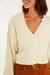 Cardigan Tricot Bordado Perola - FARM - comprar online