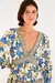 Vestido Curto Estampado Jardim Chintz Lenço - FARM - comprar online