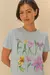 T-Shirt Fit Estampada Farm Rio Flores Azul - FARM