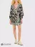 Vestido curto lenço tropicano - FARM - comprar online