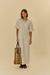 Vestido tshirt amarração - FARM - comprar online
