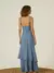 Vestido detalhe renda azul bahamasá - MARIA FILÓ na internet