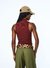 Blusa Halter com Bordado Manual - OPEN - Boutique Babeles