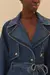 casaco trench coat denim - FARM na internet