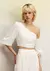 Cropped Manga Irregular Liso - CACAY