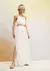 Vestido Longo Decote Profundo Liso - CACAY - loja online