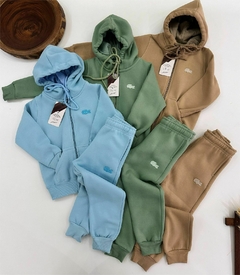 Conjunto de moletom 3 cabos com zíper - Lacoste - comprar online