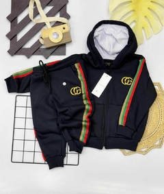 Conjunto de moletom 3 cabos com zíper - Gucci - comprar online