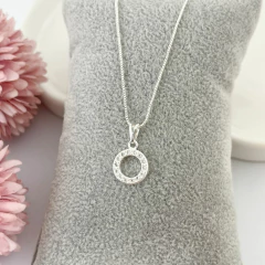 Colar Circulo Cravejado - M - loja online