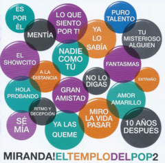 MIRANDA! EL TEMPLO DEL POP 2 (1 CD)