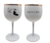 Taça de Gin 580ml c/ Borda Metalizada Personalizada - loja online
