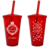 Imagem do Copo Twister c/ Tampa e Canudo 500ml Personalizado