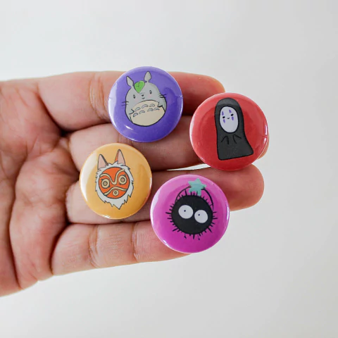 Kit Bottons Studio Ghibli