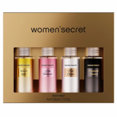 Kit 4 Body Mist Set Metalic Women’ Secret 50ml na internet