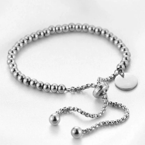 Pulseira Ajustável em Aço Inox 316 L