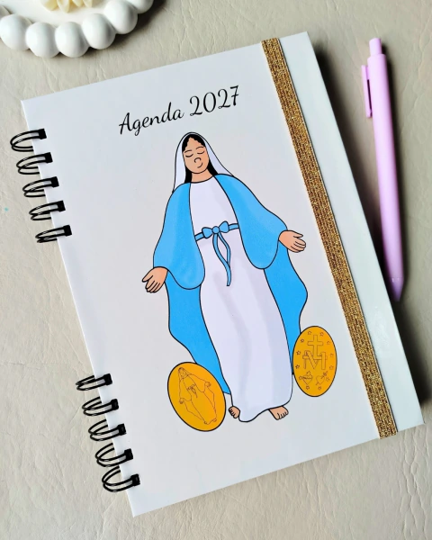 Agenda Nuestra Señora de la Medalla Milagrosa de @gime_ilustra