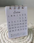 Calendarios de escritorio 2027 de @gime_ilustra